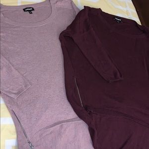 BUNDLE : 2 express sweaters